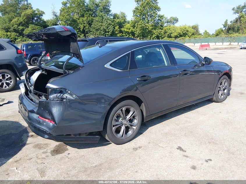 Vin: 1hgcy2f64sa051075, lot: 46230895, honda accord hybrid ex-l 20254