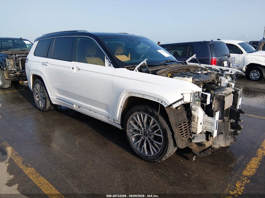 Vin: 1c4rjkeg0m8121737, lot: 46230905, jeep grand cherokee l summit reserve 4x4 2021 img_1