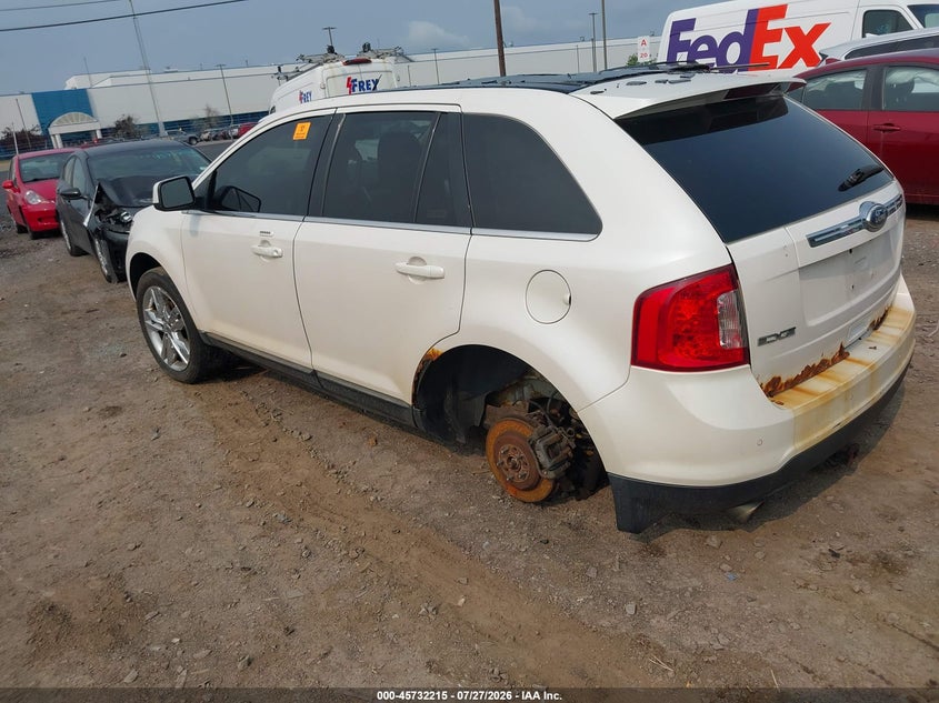 Vin: 2fmdk4kcxbba46104, lot: 46230914, ford edge limited 20113