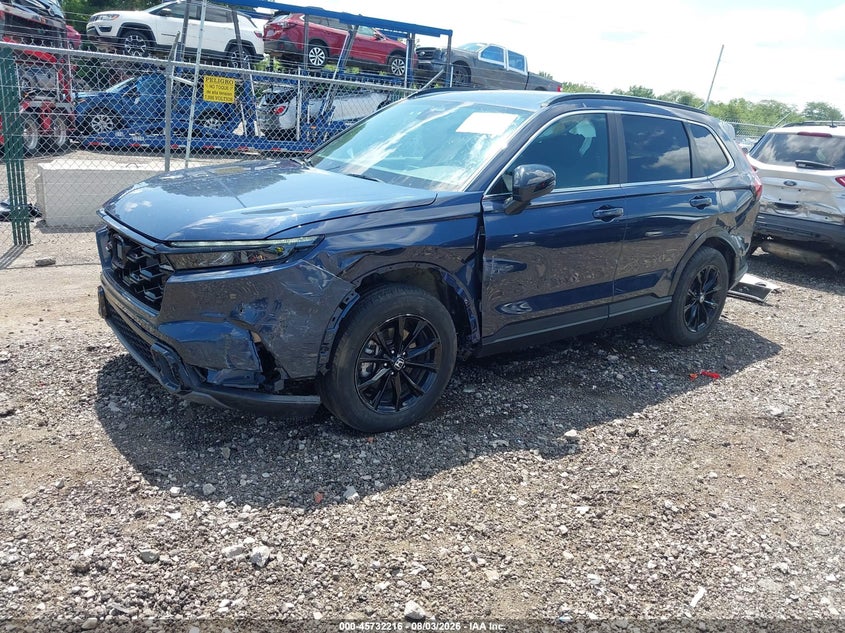 Vin: 7fars6h55se025442, lot: 46230915, honda cr-v hybrid sport 20252