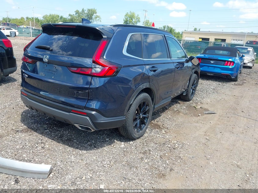 Vin: 7fars6h55se025442, lot: 46230915, honda cr-v hybrid sport 20254