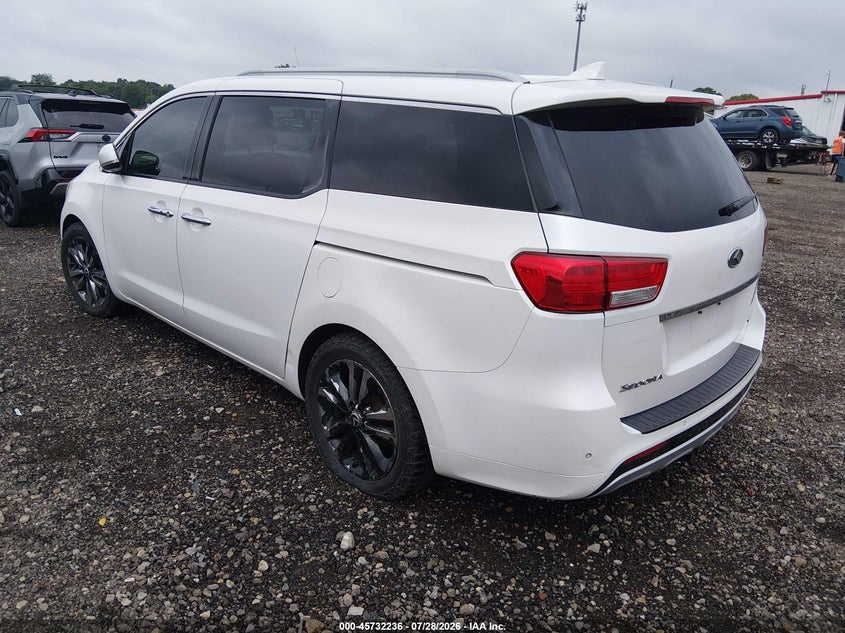 Vin: kndme5c14f6028006, lot: 46230935, kia sedona sx luxury 20153