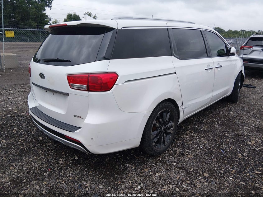 Vin: kndme5c14f6028006, lot: 46230935, kia sedona sx luxury 20154