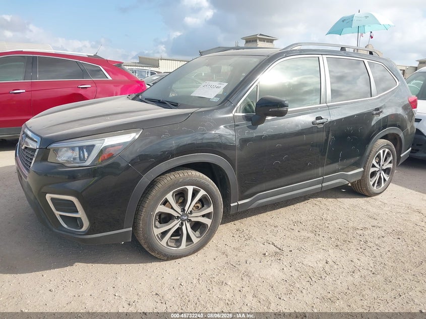 Vin: jf2skauc3kh549632, lot: 46230939, subaru forester limited 20192
