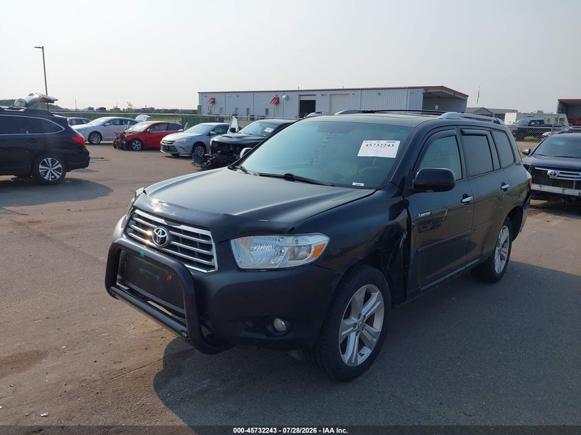 Vin: 5tddk3eh2as030921, lot: 46230942, toyota highlander limited v6 20102