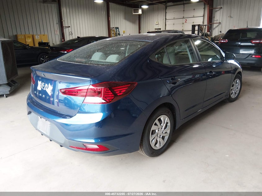 Vin: 5npd74lf3lh610860, lot: 46230954, hyundai elantra se 20204
