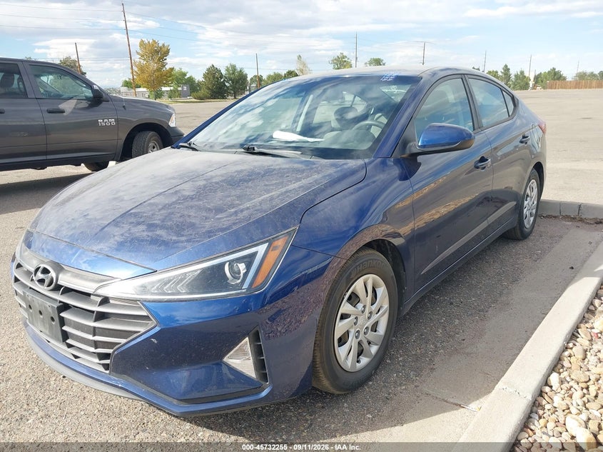 Vin: 5npd74lf3lh610860, lot: 46230954, hyundai elantra se 20202