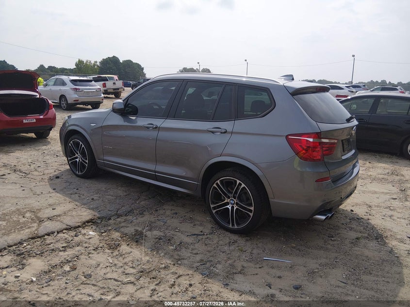 Vin: 5uxwx9c56h0d97440, lot: 46230956, bmw x3 xdrive28i 20173