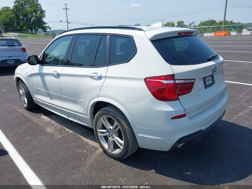 Vin: 5uxwx7c51e0e82055, lot: 46230974, bmw x3 xdrive35i 20143