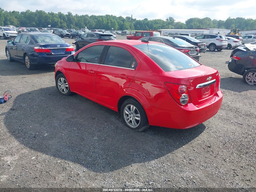 Vin: 1g1jc5sh1g4105959, lot: 46230975, chevrolet sonic lt auto 20163