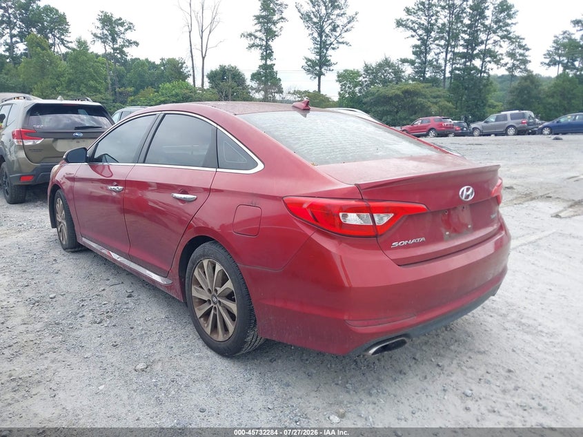2015 HYUNDAI SONATA auction photo 3
