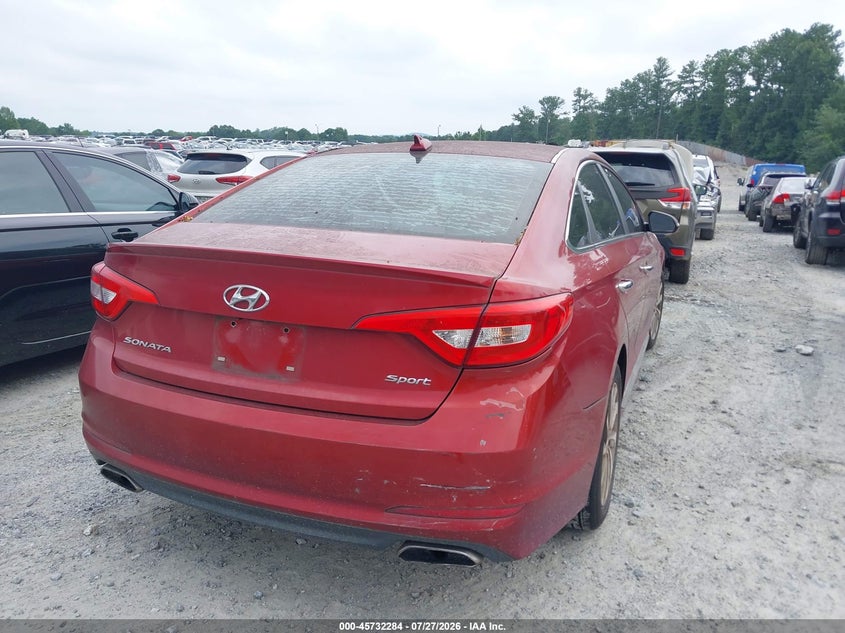 2015 HYUNDAI SONATA auction photo 4