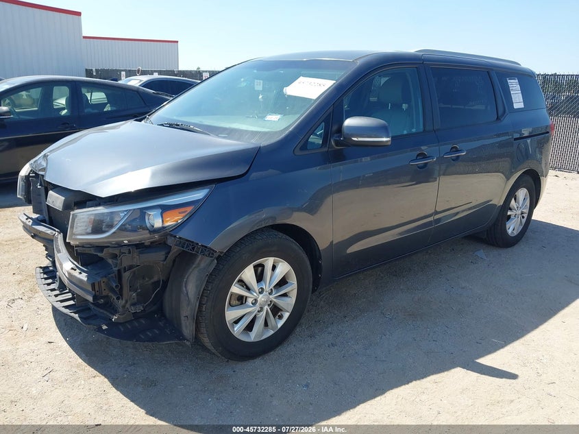 Vin: kndmb5c15h6242630, lot: 46230984, kia sedona lx 20172
