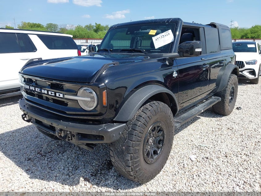 Vin: 1fmee5dpxnla72918, lot: 46231024, ford bronco outer banks 20222