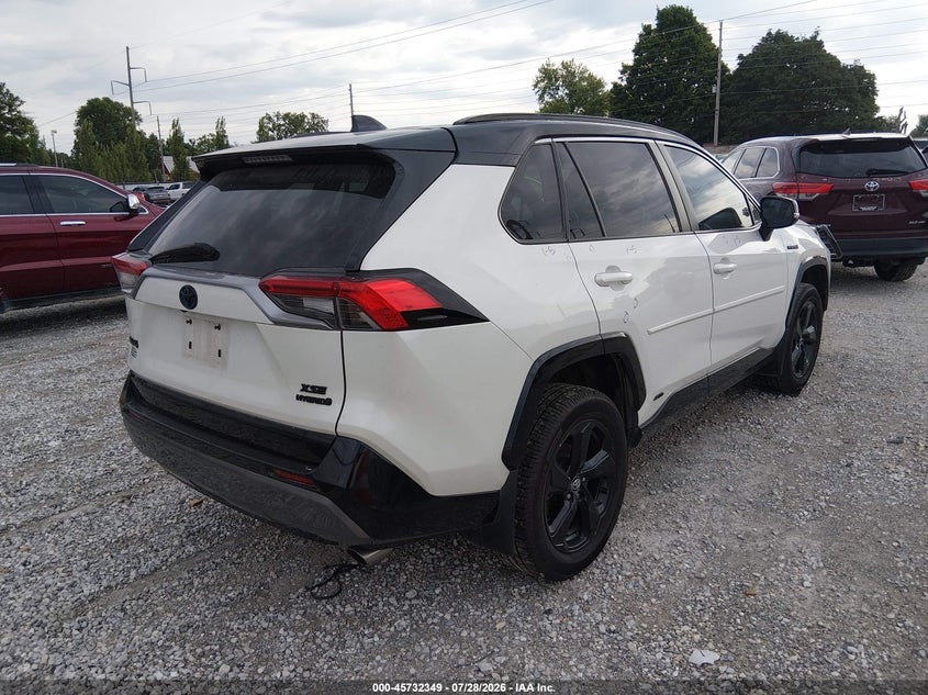 Vin: 2t3e6rfv0mw007009, lot: 46231048, toyota rav4 hybrid xse 20214