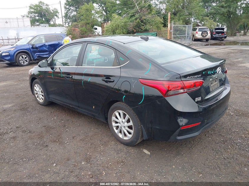 Vin: 3kpc24a67le122853, lot: 46231061, hyundai accent sel 20203