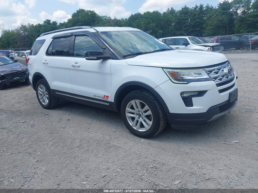 2018 FORD EXPLORER auction photo 1