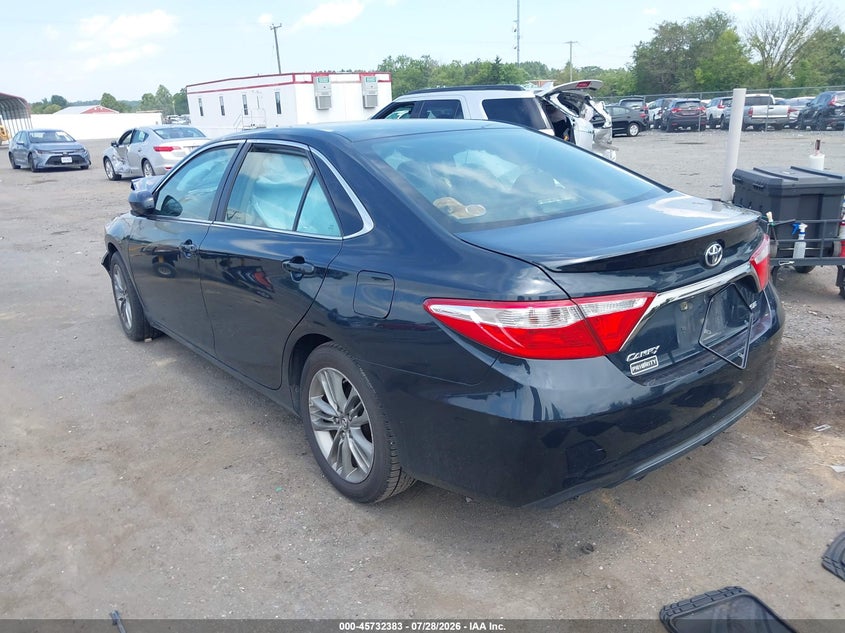 Vin: 4t1bf1fk1gu267359, lot: 46231082, toyota camry se 20163