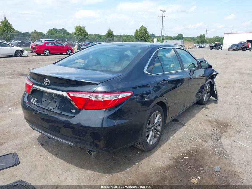 Vin: 4t1bf1fk1gu267359, lot: 46231082, toyota camry se 20164