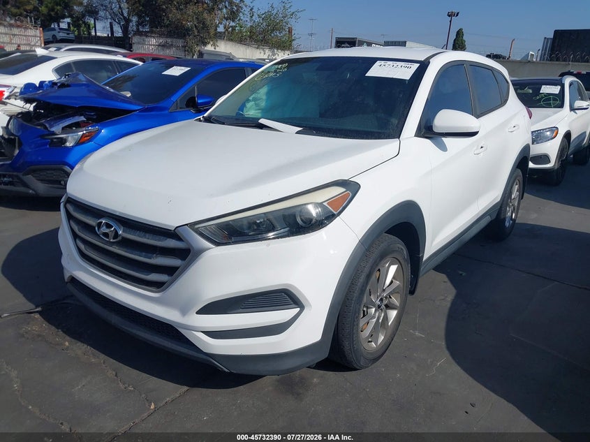 Vin: km8j23a48hu571883, lot: 46231089, hyundai tucson se 20172