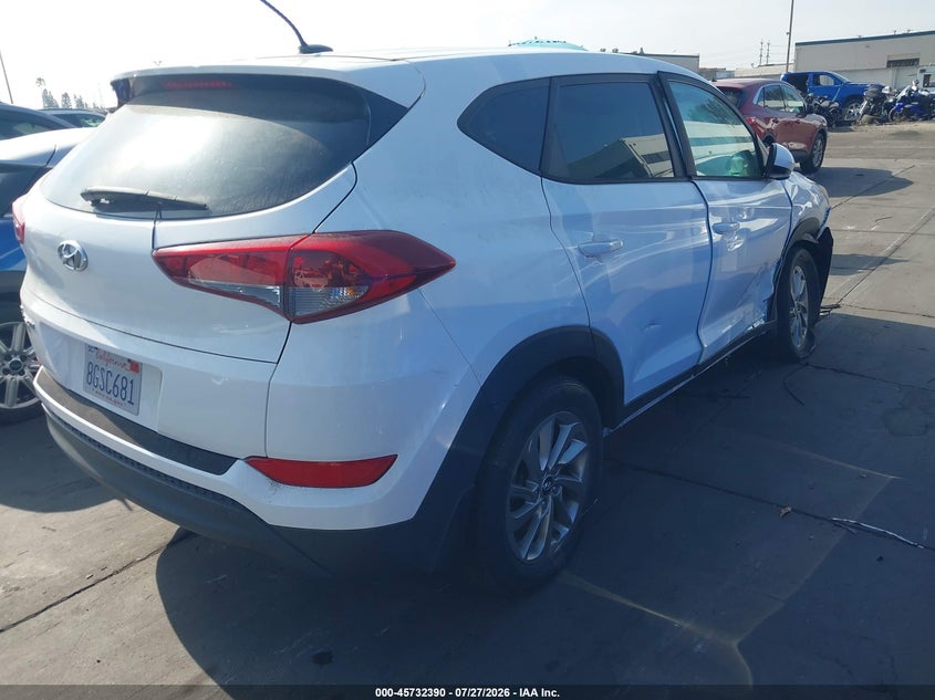 Vin: km8j23a48hu571883, lot: 46231089, hyundai tucson se 20174