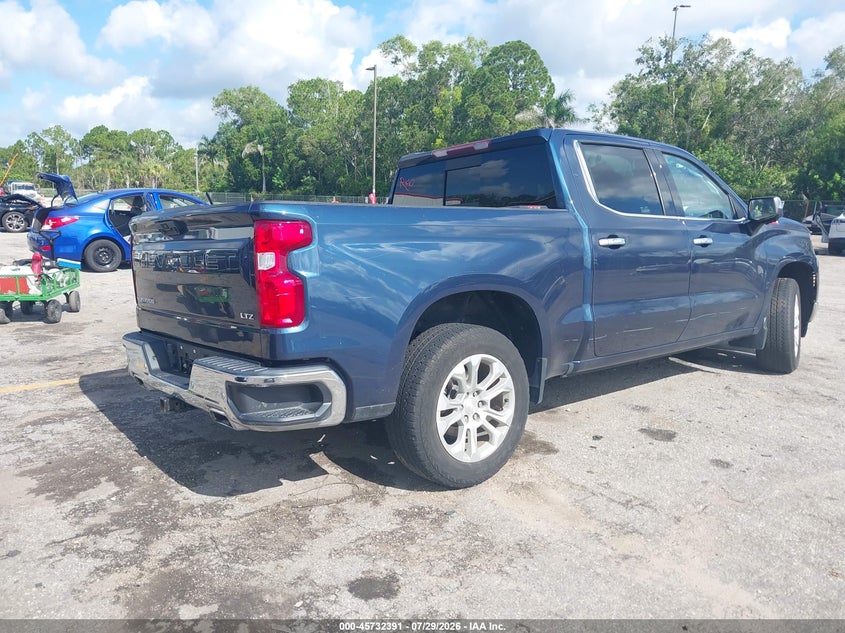Vin: 3gcudget4ng577974, lot: 46231090, chevrolet silverado 1500 4wd  short bed ltz 20224