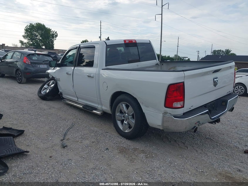 Vin: 1c6rr7lt0fs758274, lot: 46231097, ram 1500 big horn 20153
