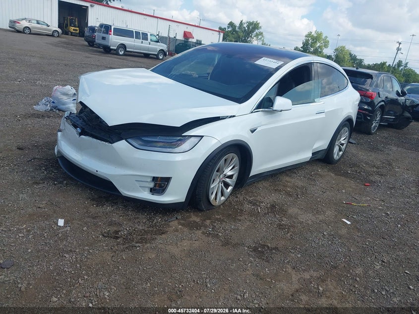 2016 TESLA MODEL X auction photo 2