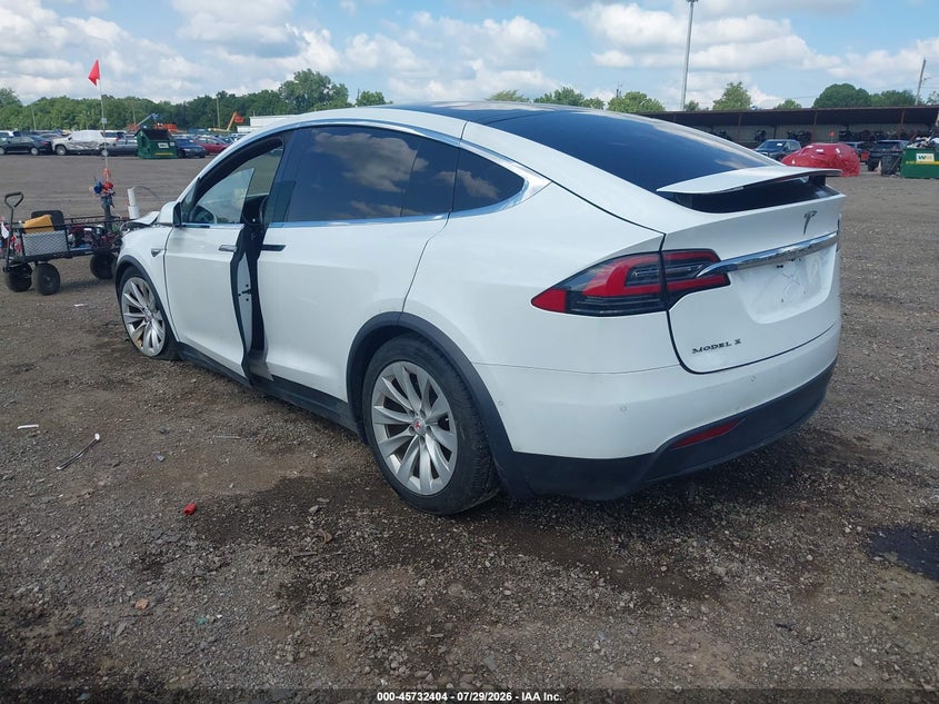 2016 TESLA MODEL X auction photo 3