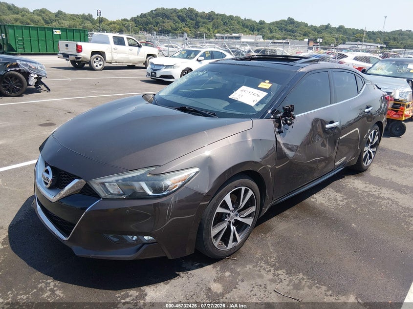 Vin: 1n4aa6ap3gc907131, lot: 46231125, nissan maxima 3.5 platinum 20162