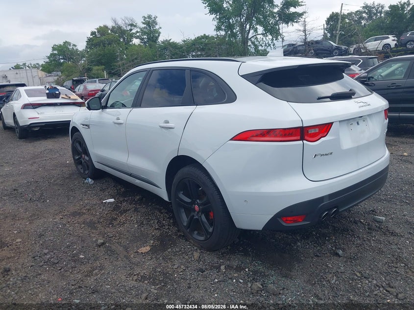 Vin: sadcl2bn3ha095754, lot: 46231133, jaguar f-pace 20d r-sport 20173
