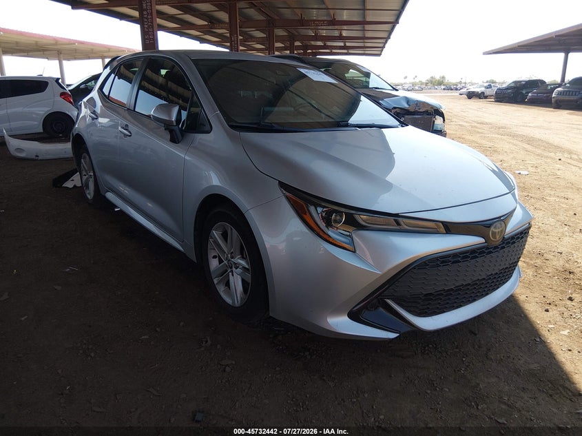 Vin: jtnk4rbe2k3054911, lot: 46231142, toyota corolla se 2019 img_1