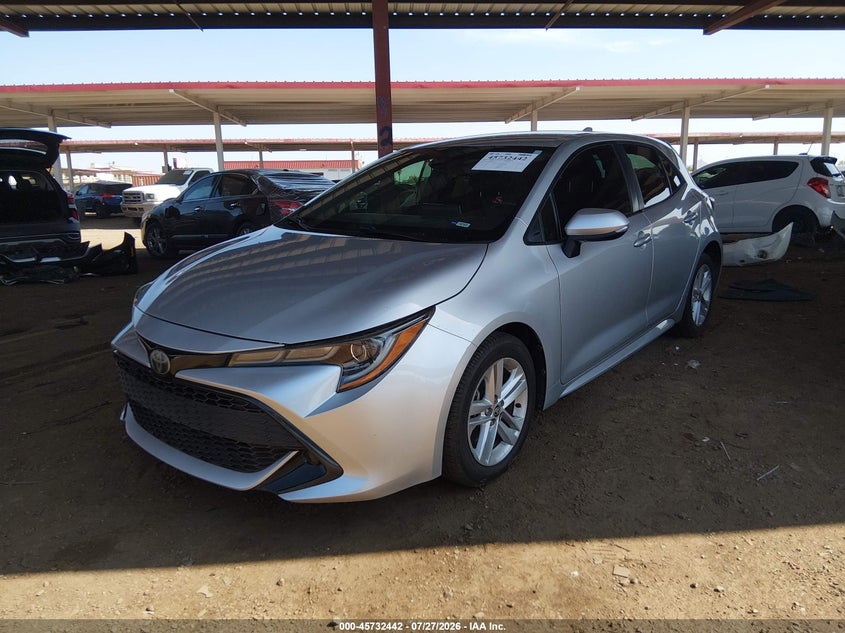 Vin: jtnk4rbe2k3054911, lot: 46231142, toyota corolla se 20192