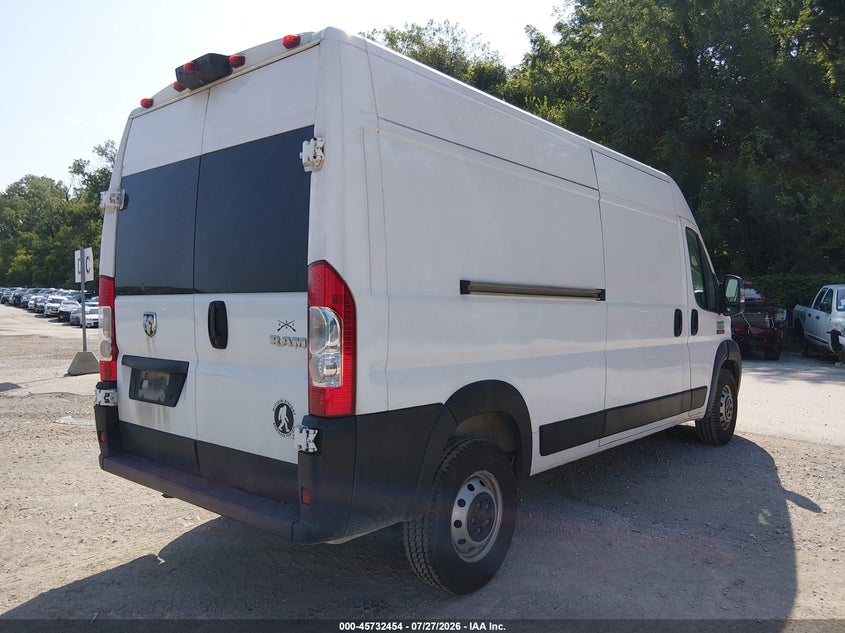 Vin: 3c6trvdg7ke526909, lot: 46231153, ram promaster 2500 high roof 159 wb 20194