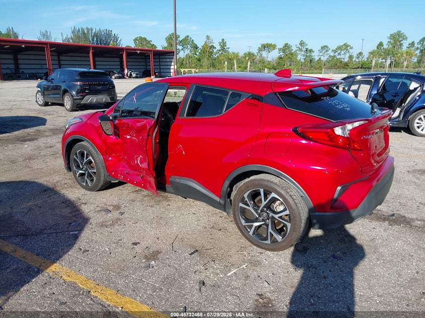 Vin: nmtkhmbx3mr126163, lot: 46231166, toyota c-hr xle 20213