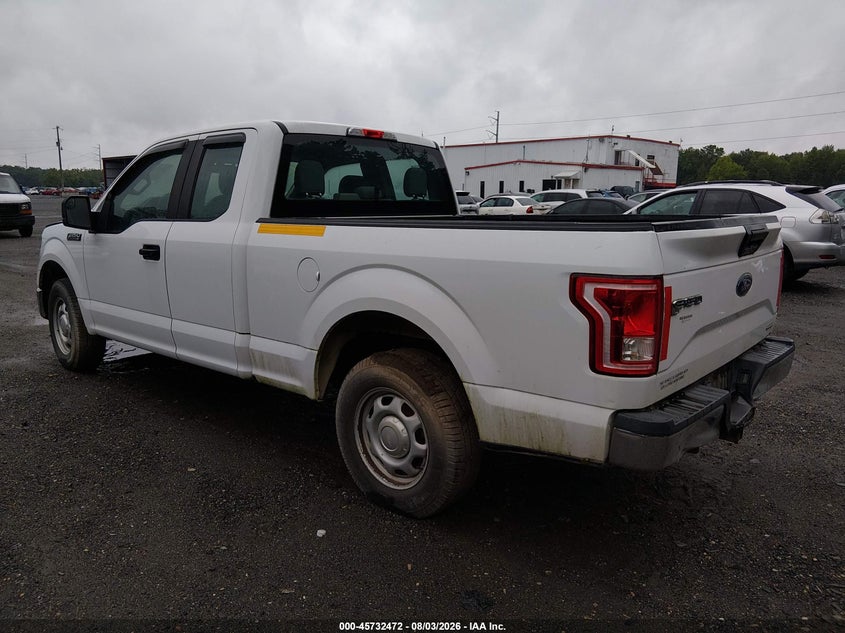 Vin: 1ftex1c87gfc96098, lot: 46231173, ford f-150 xl 20163