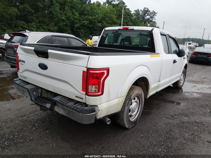 Vin: 1ftex1c87gfc96098, lot: 46231173, ford f-150 xl 20164