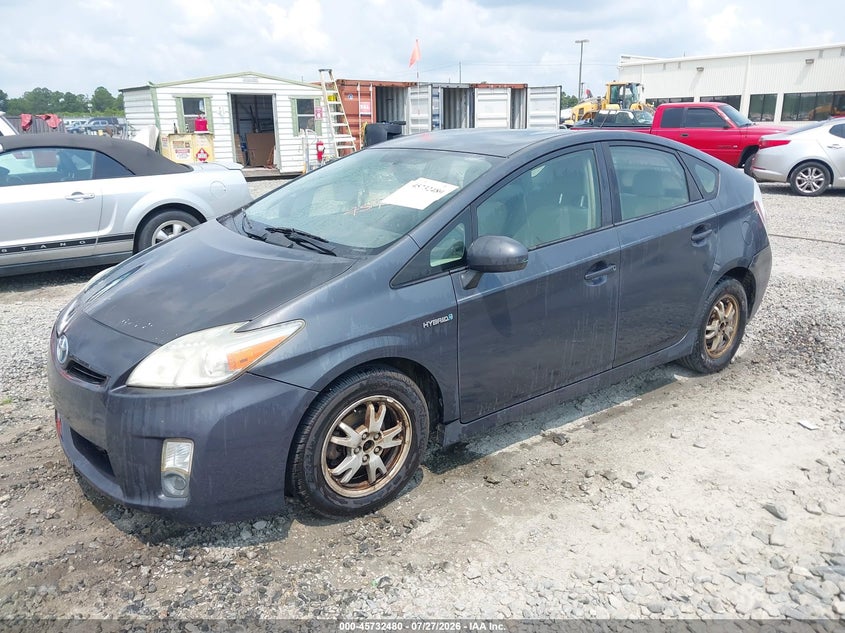 2010 Toyota Prius, Звичайний знос, IAAI, VIN JTDKN3DU0A0007301 — фото 2
