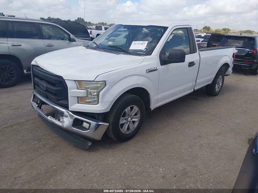 Vin: 1ftmf1c84gkd28978, lot: 46231184, ford f-150 xl 20162