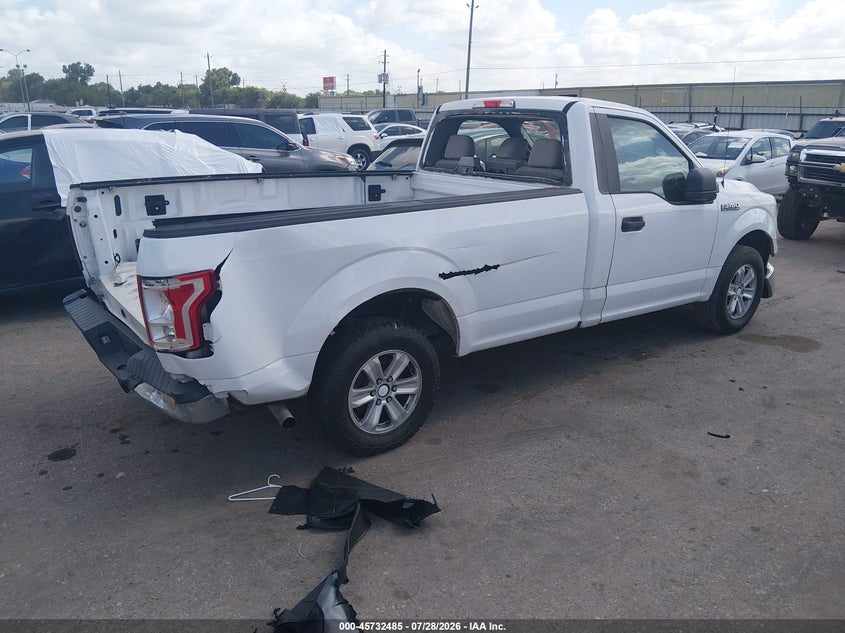 Vin: 1ftmf1c84gkd28978, lot: 46231184, ford f-150 xl 20164