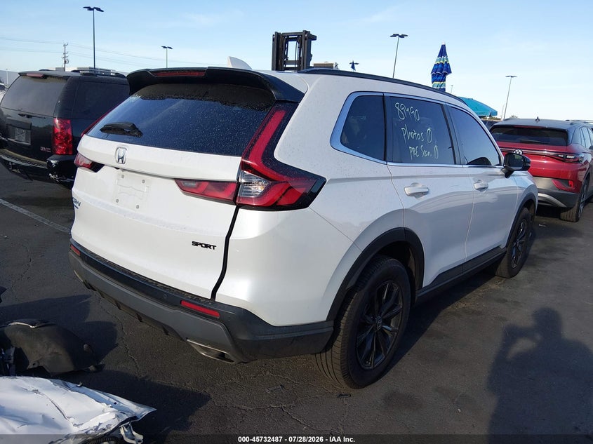 Vin: 5j6rs6h87rl004325, lot: 46231186, honda cr-v hybrid sport-l 20244