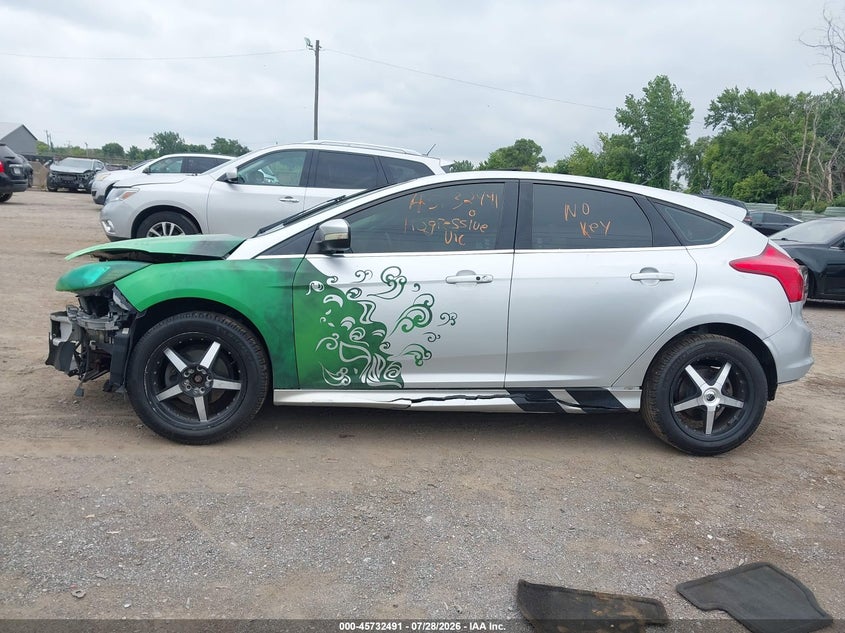 2013 FORD FOCUS HATCHBACK 2.0L I-4 DI, DOHC, VVT, 160HP