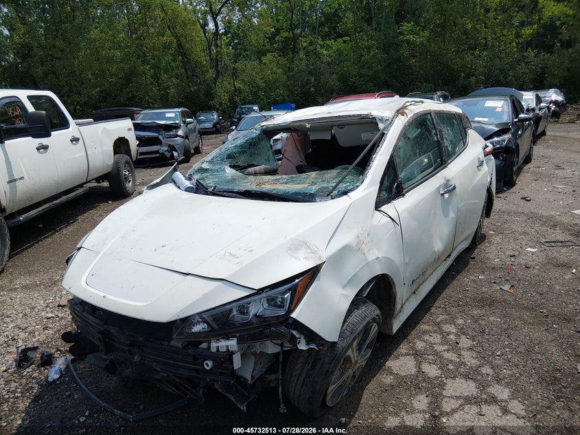 Vin: 1n4az1cp7jc306465, lot: 46231212, nissan leaf sl 20182