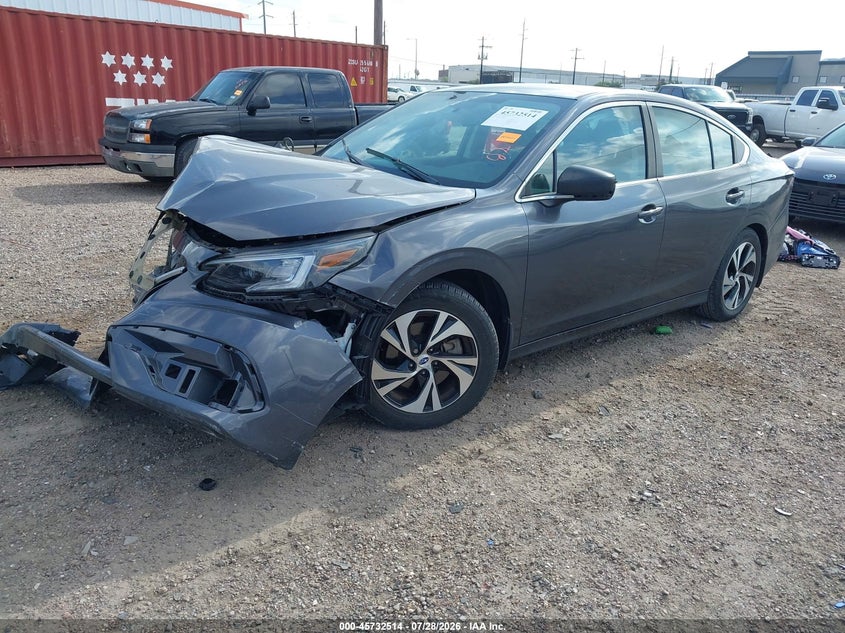 Vin: 4s3bwab66l3019007, lot: 46231213, subaru legacy 20202