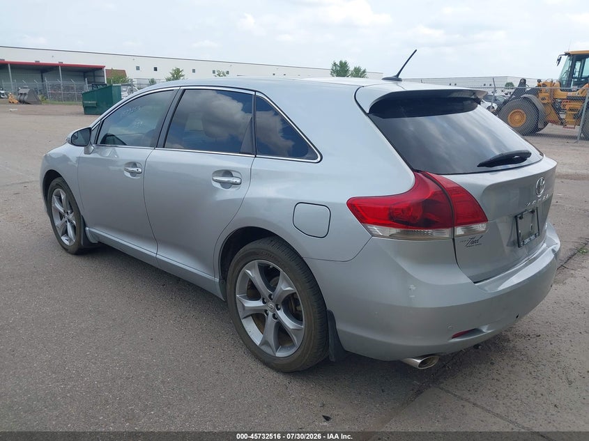 Vin: 4t3bk3bb0fu113695, lot: 46231215, toyota venza limited v6 20153