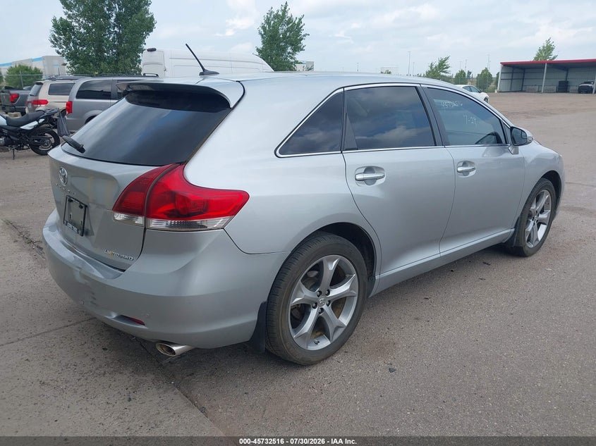Vin: 4t3bk3bb0fu113695, lot: 46231215, toyota venza limited v6 20154