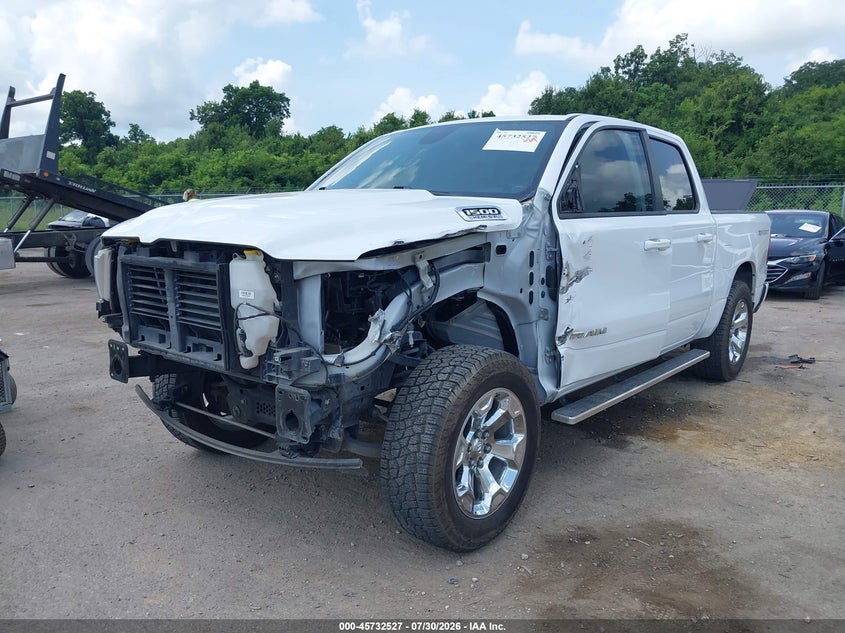 Vin: 1c6rreftxln186320, lot: 46231226, ram 1500 lone star  4x2 5'7 box 20202