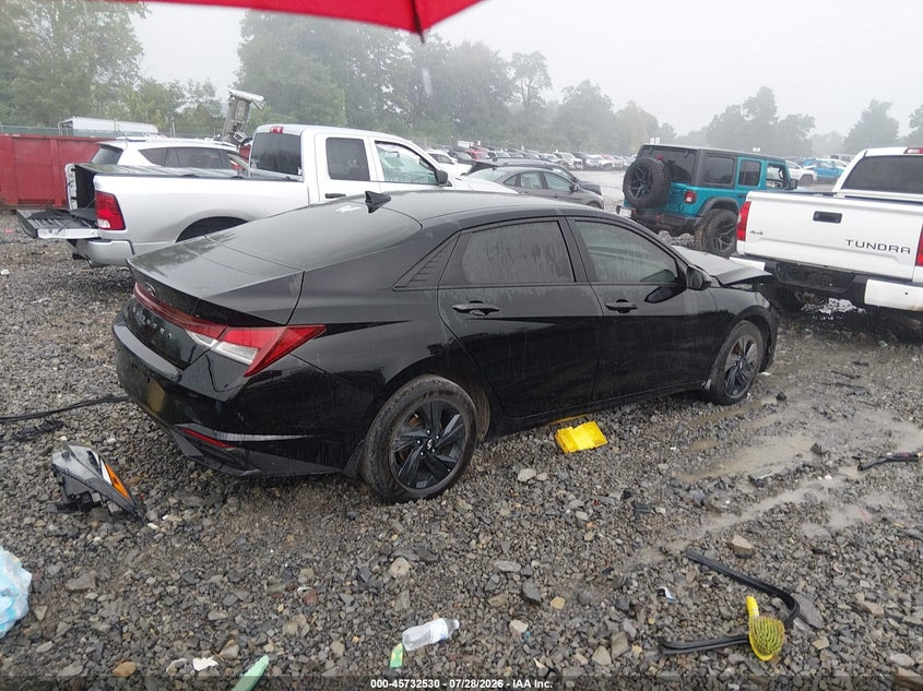 Vin: kmhlm4ag9pu460972, lot: 46231229, hyundai elantra sel 20234