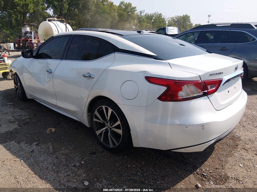 2017 NISSAN MAXIMA auction photo 3