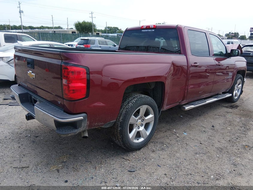 Vin: 3gcpcrec0eg107565, lot: 46231234, chevrolet silverado 1500 lt 20144